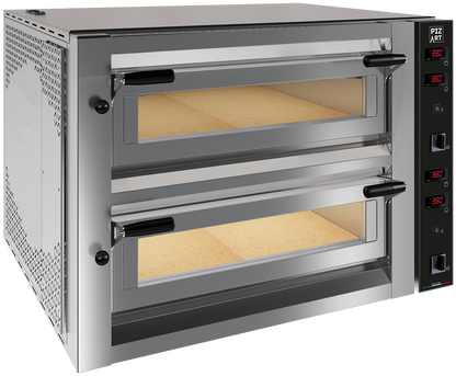 KBS Gastrotechnik Pizzaofen Master 9+9 für 18 Pizzen ø35cm elektro 27,3 kW