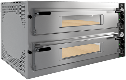 KBS Gastrotechnik Pizzaofen Comfort 6+6 für 12 Pizzen ø35cm elektro 15 kW