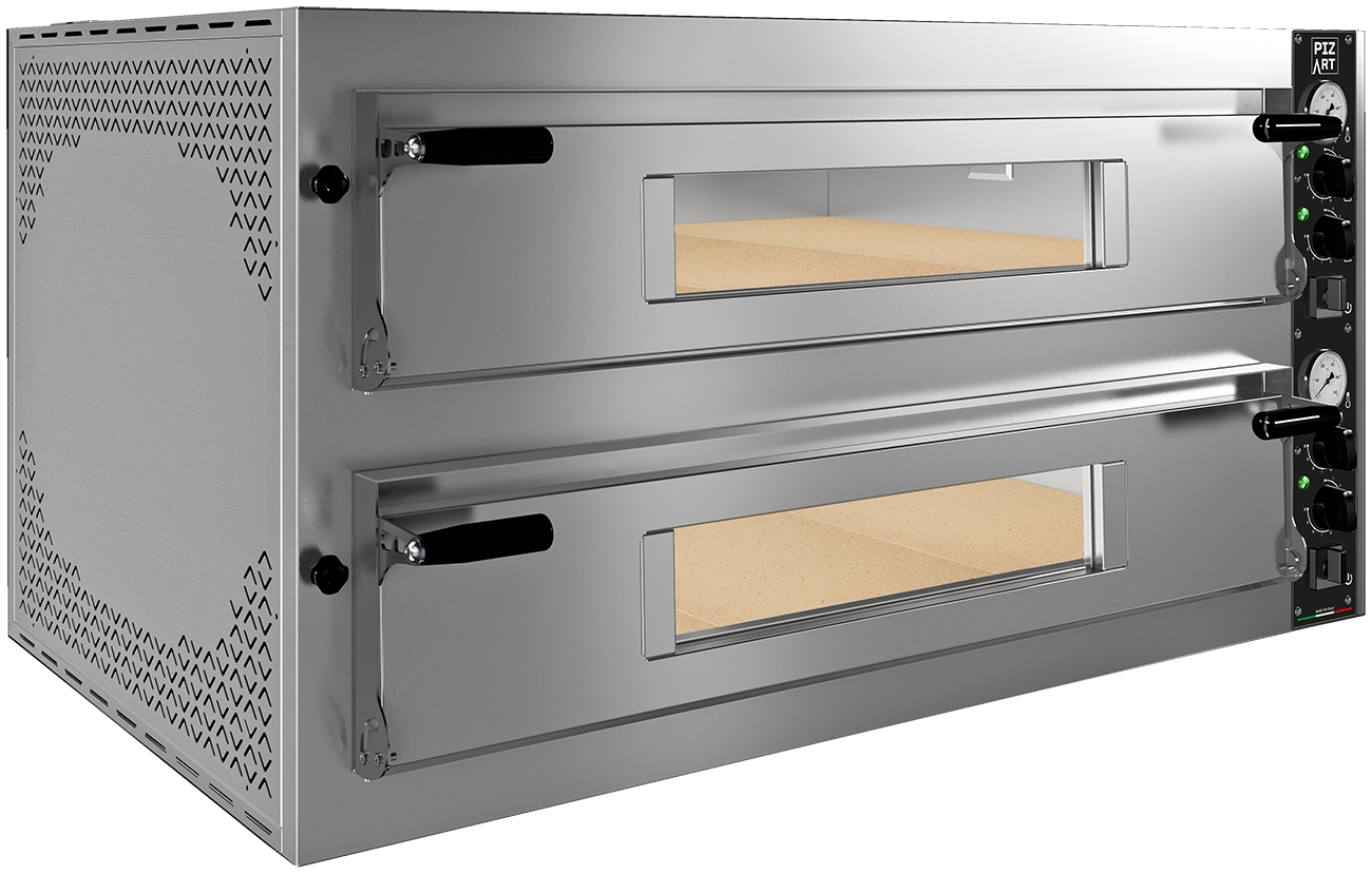KBS Gastrotechnik Pizzaofen Comfort 9+9 für 18 Pizzen ø35cm elektro 26,4 kW