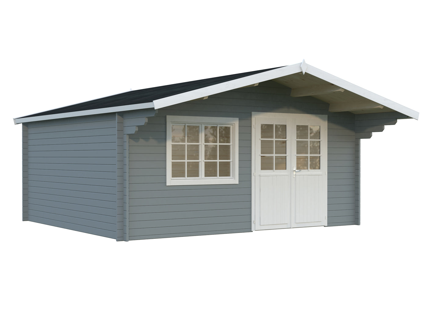 Palmako Britta 19,7 m2 - Naturbelassen