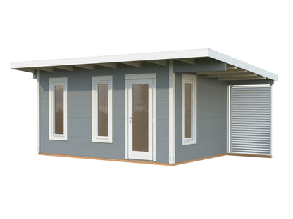 Palmako Grace 12,4+4,1 m2 - Naturbelassen