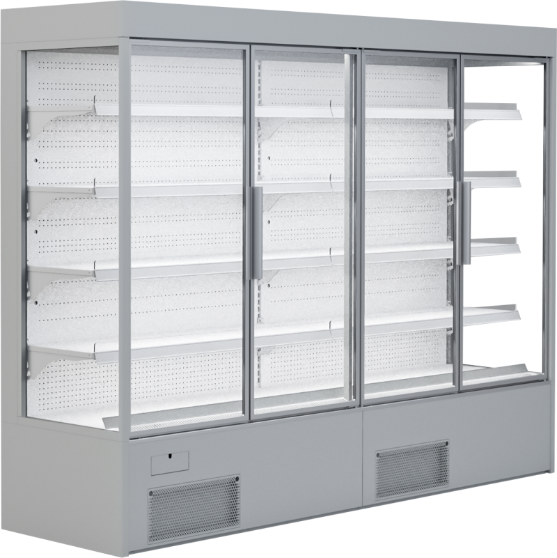 KBS Gastrotechnik Wandkühlregal Variant 257 mit Drehtüren