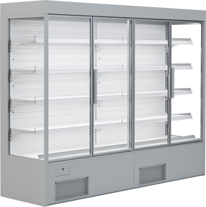 KBS Gastrotechnik Wandkühlregal Variant 257 mit Drehtüren