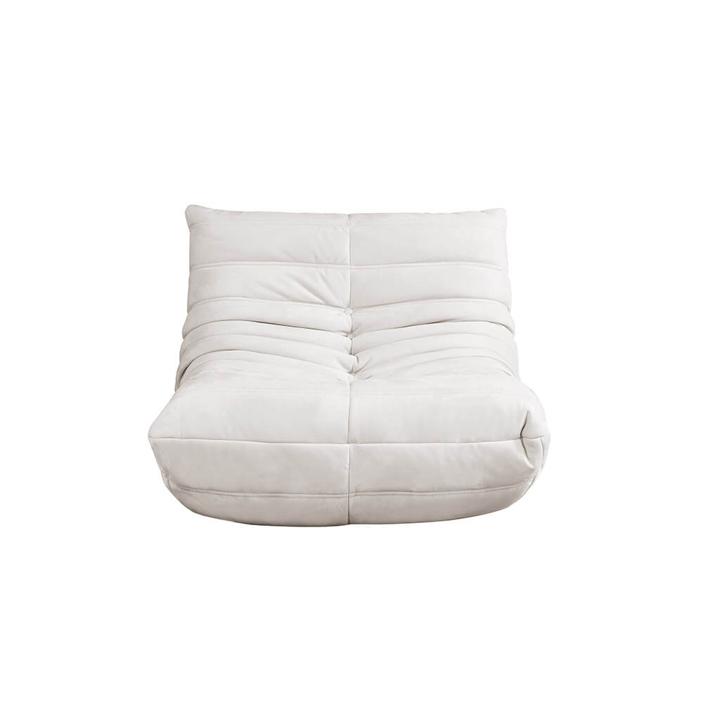Home Deluxe Relaxsessel mit Hocker CHILL - Beige