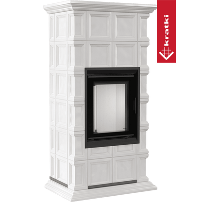 Kratki Kamineinsatz aus Stahl KRATKI NADIA MILANO 7 kW Ø 200