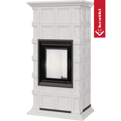 Kratki Kamineinsatz aus Stahl KRATKI NADIA MILANO 7 kW Ø 200