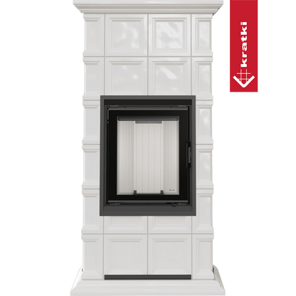 Kratki Kamineinsatz aus Stahl KRATKI NADIA MILANO 7 kW Ø 200