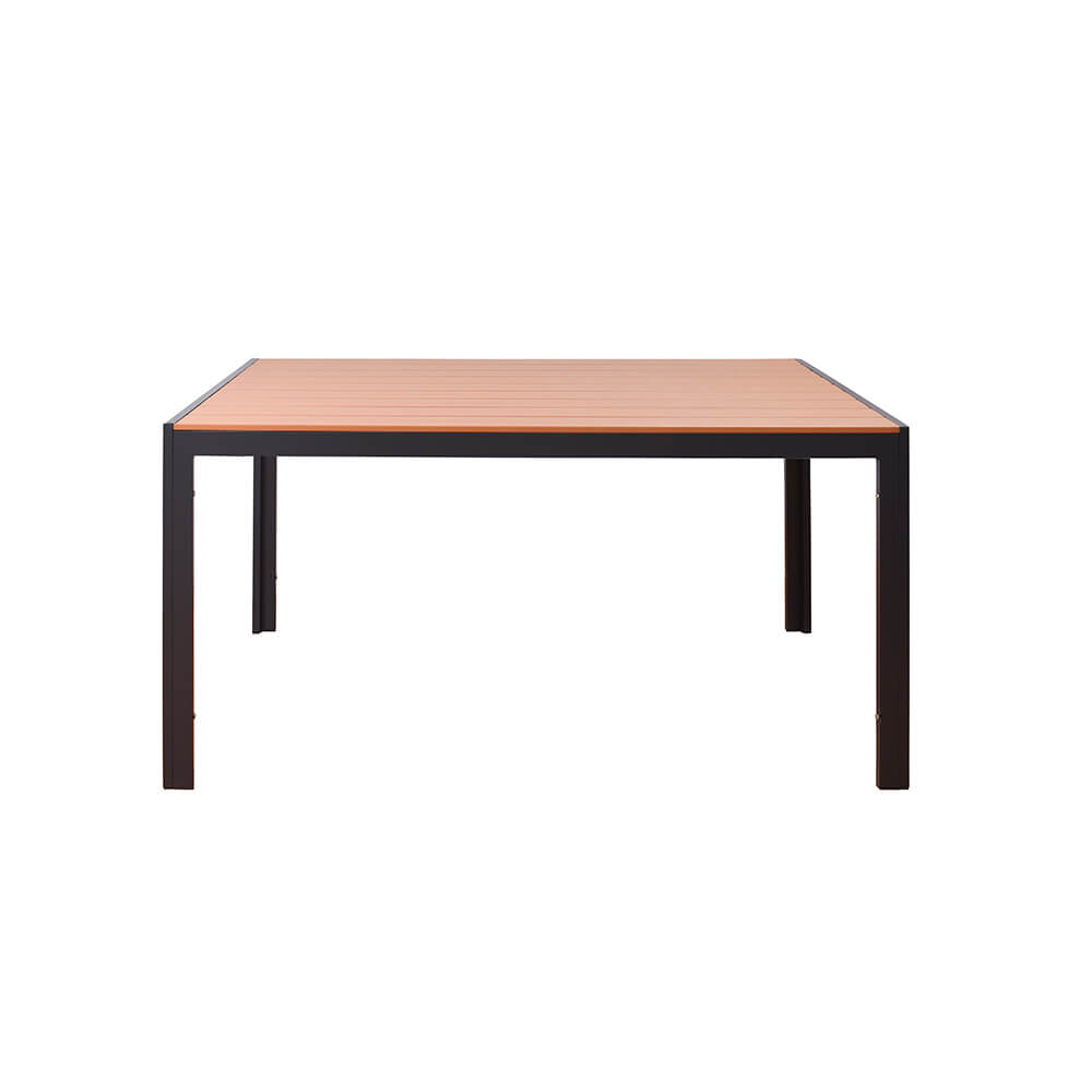 Home Deluxe Gartentisch in Holzoptik CANTOS - 150 x 90 cm
