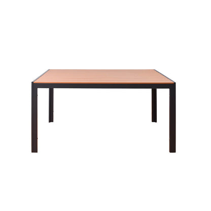 Home Deluxe Gartentisch in Holzoptik CANTOS - 150 x 90 cm