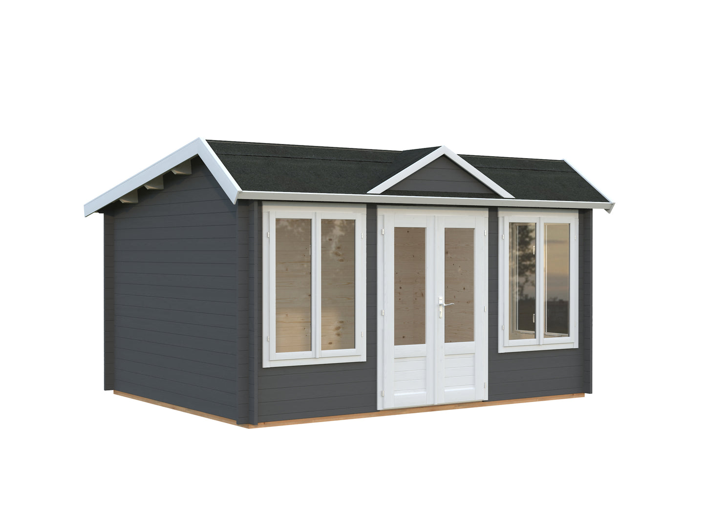 Palmako Claudia Pent 11,5 m2 - Transparent tauchgrundiert