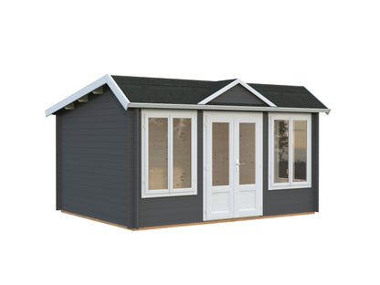 Palmako Claudia Pent 11,5 m2 - Grau tauchgrundiert