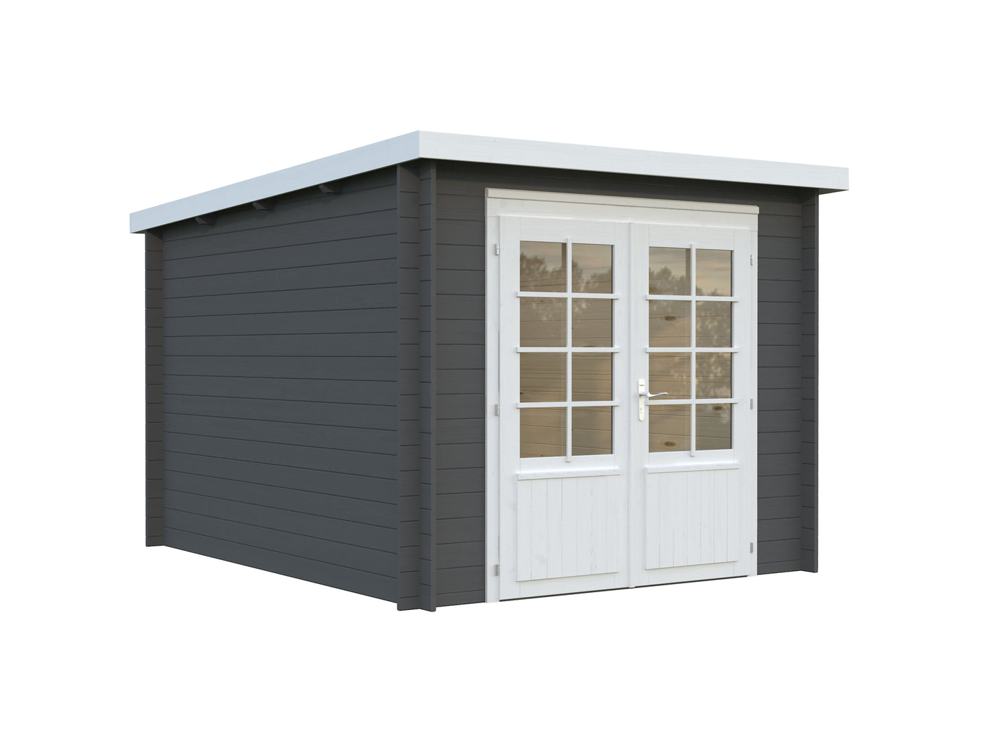 Palmako Ella 6,9 m2 - Transparent tauchgrundiert