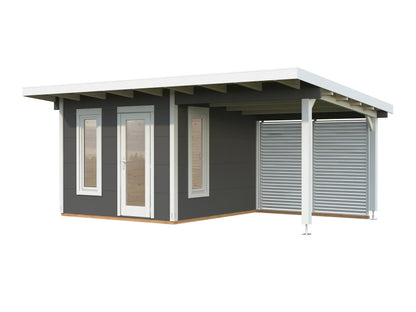Palmako Grace 8,1+8,1 m2 - Naturbelassen