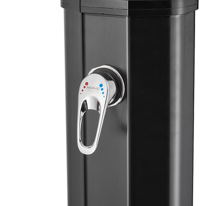 Home Deluxe Solardusche mit Bodenplatte PAROS - Anthrazit
