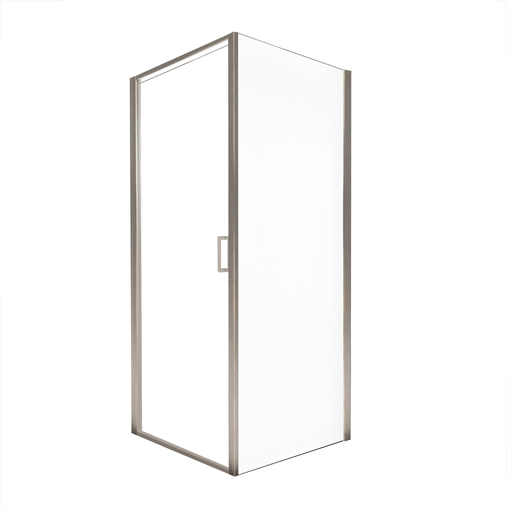 Home Deluxe Duschkabine LIVIA Chrom - 90 x 195 cm