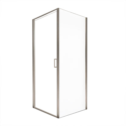 Home Deluxe Duschkabine LIVIA Chrom - 90 x 195 cm