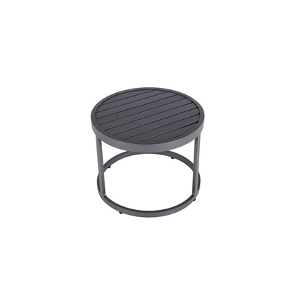 Home Deluxe Daybed Outdoor FLORIDA inkl. Beistelltische - Grau