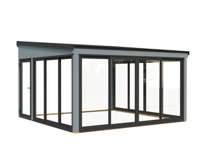 Palmako Lumi 16,6 m2 Slide - Transparent tauchgrundiert