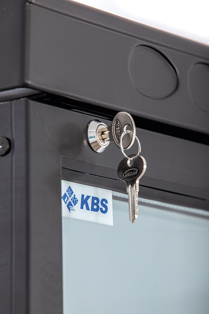 KBS Gastrotechnik Glastürkühlschrank KBS 375 GU