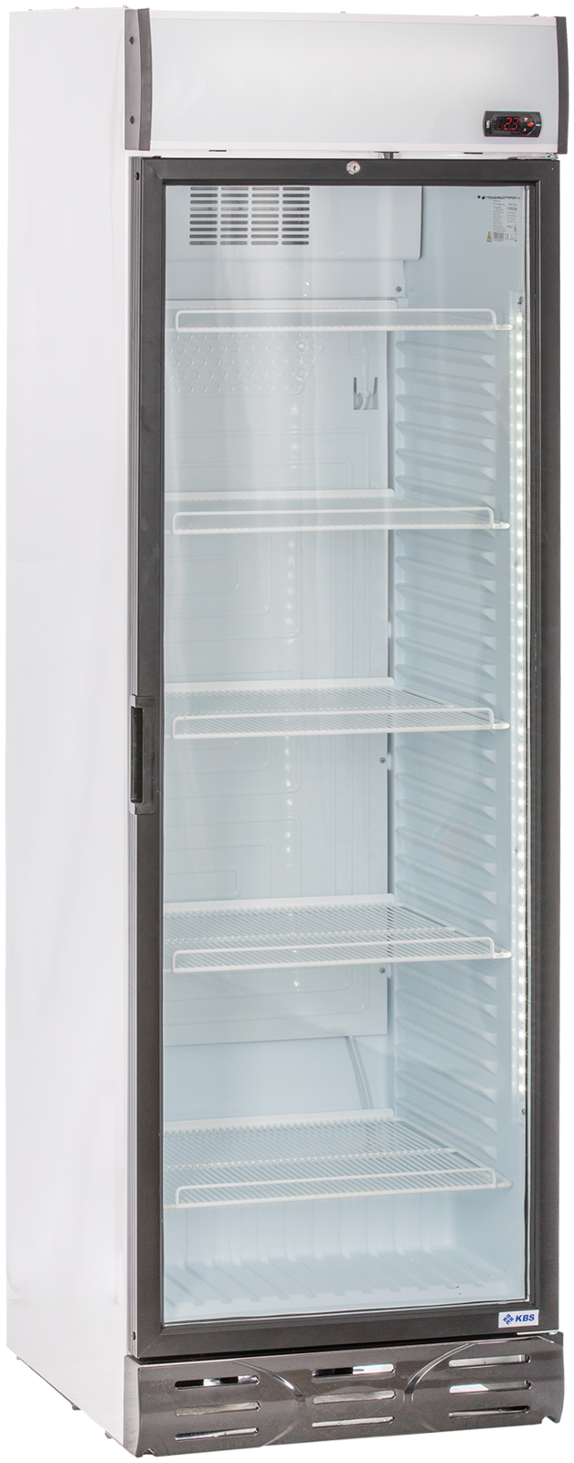 KBS Gastrotechnik Glastürkühlschrank KBS 375 GDU