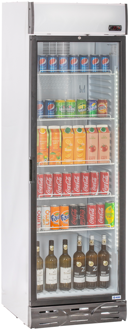 KBS Gastrotechnik Glastürkühlschrank KBS 375 GDU