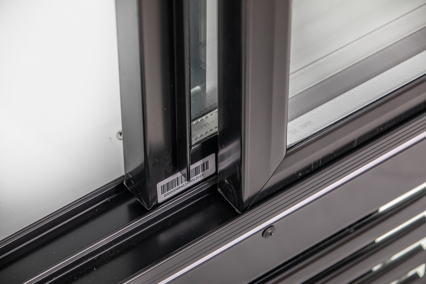 KBS Gastrotechnik Glastürkühlschrank KBS 1250 GDU mit Schiebetüren