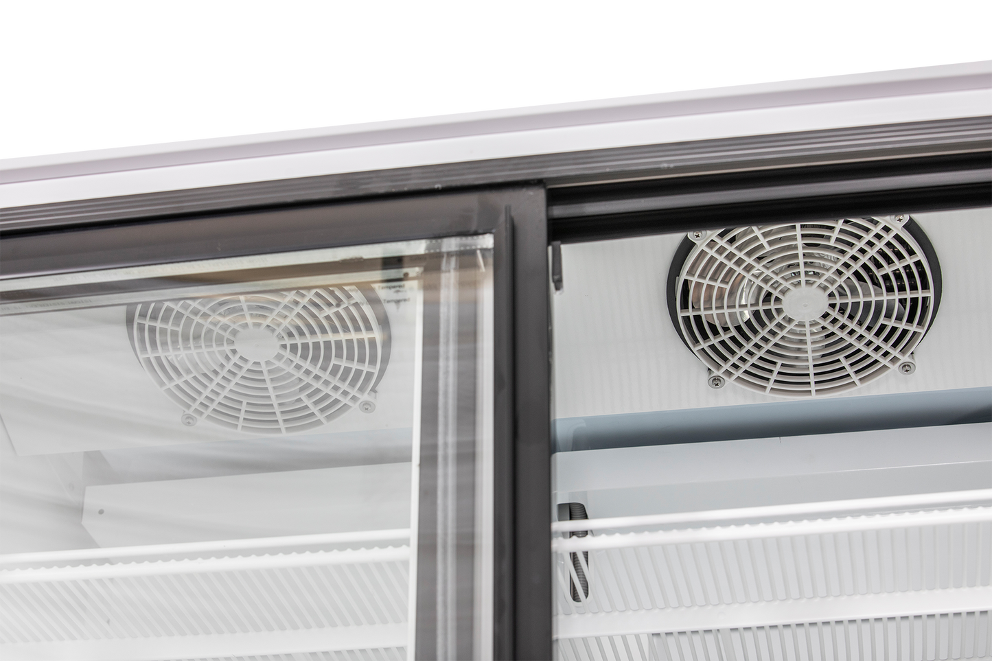 KBS Gastrotechnik Glastürkühlschrank KBS 1250 GDU mit Schiebetüren