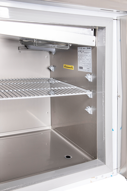 KBS Gastrotechnik Kühltisch Ready KT3606 mit Arbeitsplatte 6 halbe Schubladen