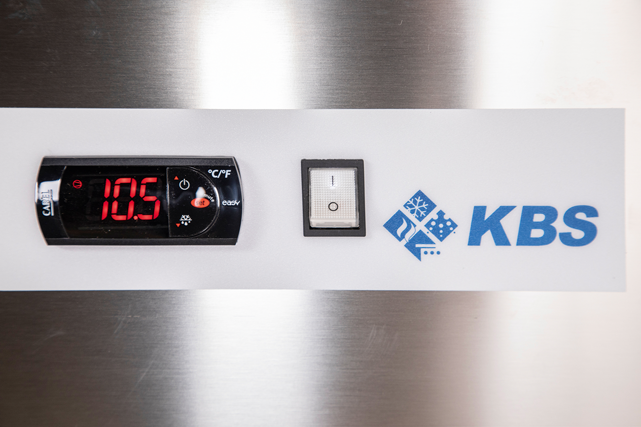 KBS Gastrotechnik Kühltisch Ready KT2600 mit Arbeitsplatte 2 Türen