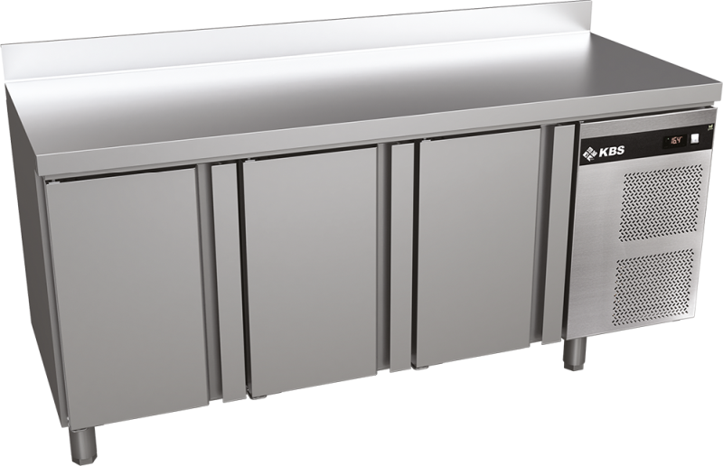 KBS Gastrotechnik Kühltisch Classic KT 3300 mit Aufkantung