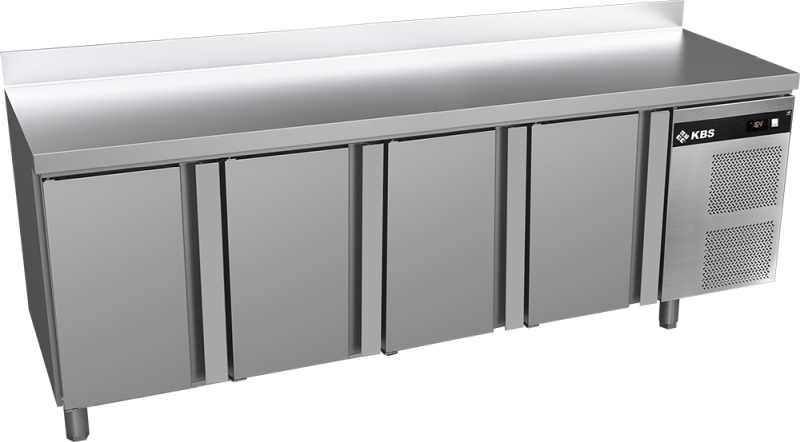 KBS Gastrotechnik Kühltisch Classic KT 4300 mit Aufkantung
