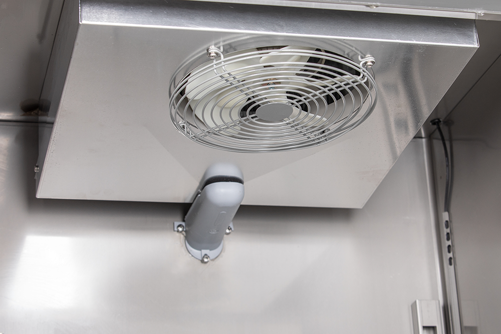KBS Gastrotechnik Bäckerei Edelstahl Gewerbe-Kühlschrank BKU 607
