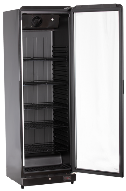 KBS Gastrotechnik Glastürkühlschrank KBS 384 Umluft