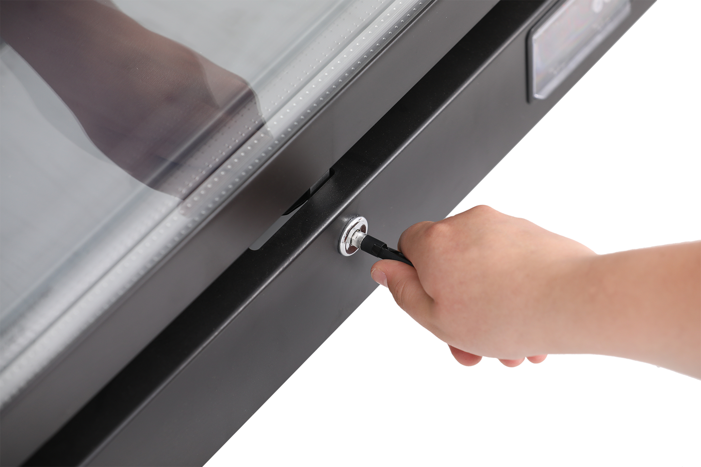 KBS Gastrotechnik Glastürkühlschrank KBS 384 Umluft