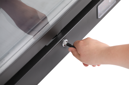 KBS Gastrotechnik Glastürkühlschrank KBS 384 Umluft