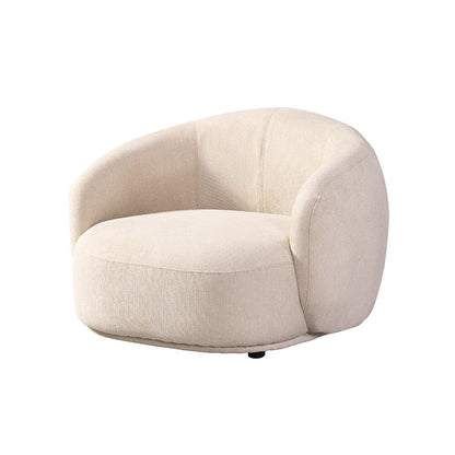 Home Deluxe Sessel CASARA Webstoff Beige - 99 x 104 x 72 cm