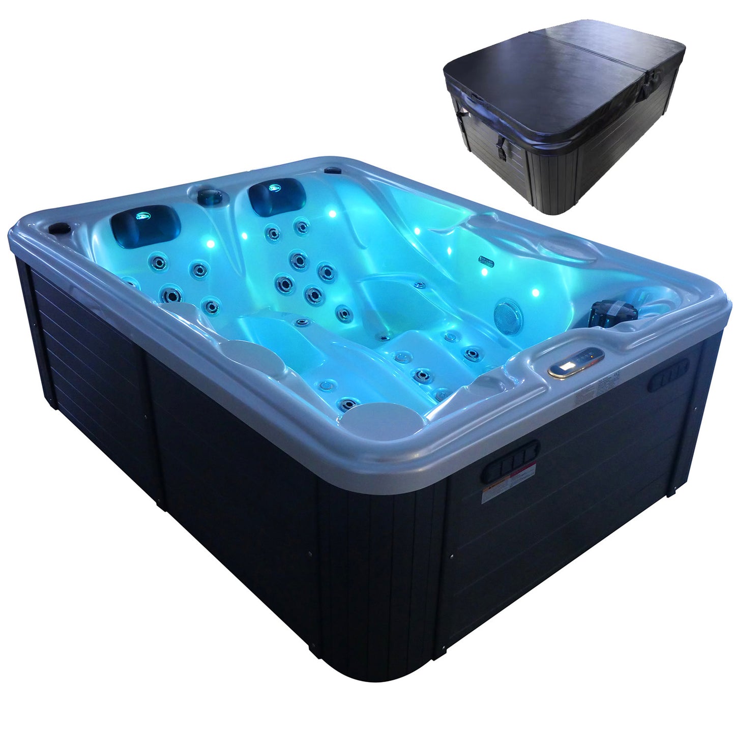 Tronitechnik Outdoor Whirlpool Spa BOTTARO perlmutt