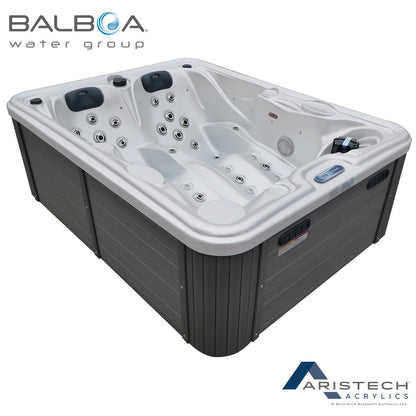 Tronitechnik Outdoor Whirlpool Spa BOTTARO perlmutt
