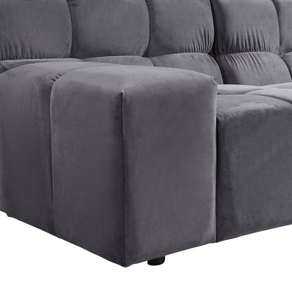 Home Deluxe Modulares Sofa ORLENA - Anthrazit 306 x 98 cm