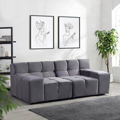 Home Deluxe Modulares Sofa ORLENA - Anthrazit 204 x 98 cm