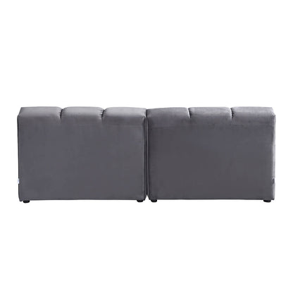 Home Deluxe Modulares Sofa ORLENA - Anthrazit 204 x 98 cm