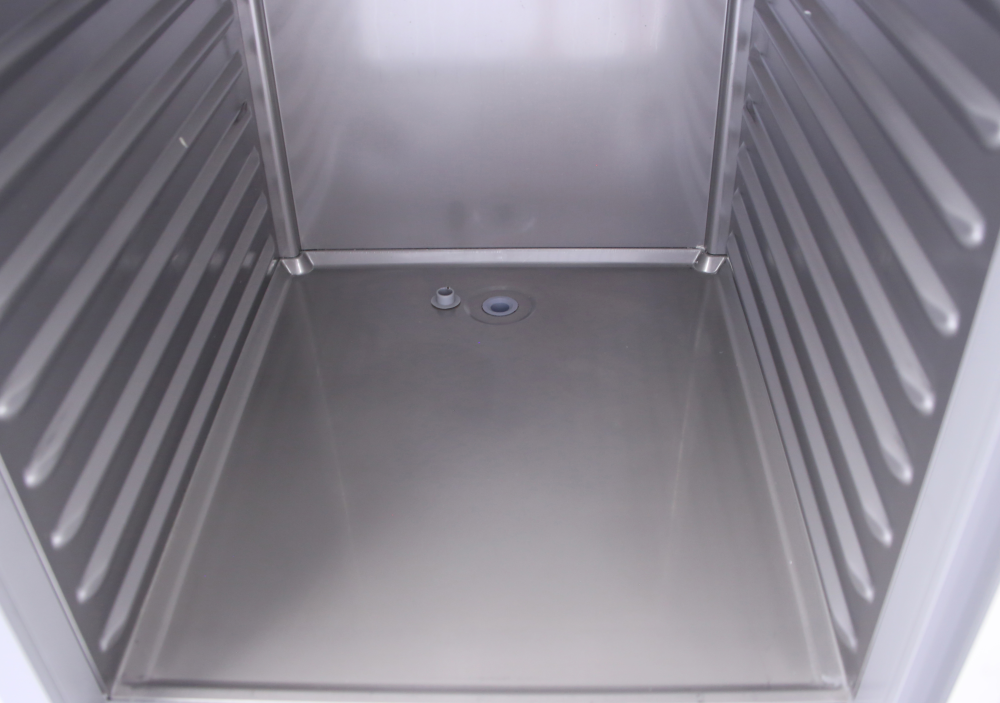 KBS Gastrotechnik Edelstahl-Gewerbe-Tiefkühlschrank Ready TKU 707 Türanschlag links