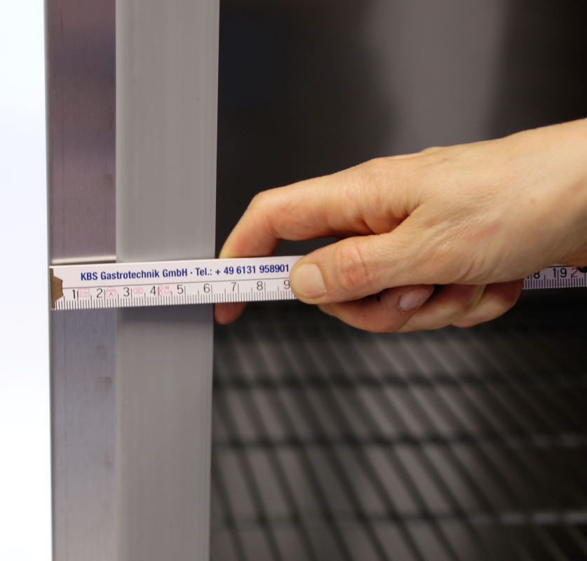 KBS Gastrotechnik Edelstahltiefkühlschrank Ready TKU 707