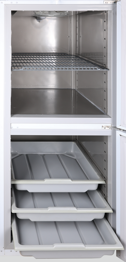 KBS Gastrotechnik Ready KU 707 K-TK Edelstahl Kühl-Gefrierkombination