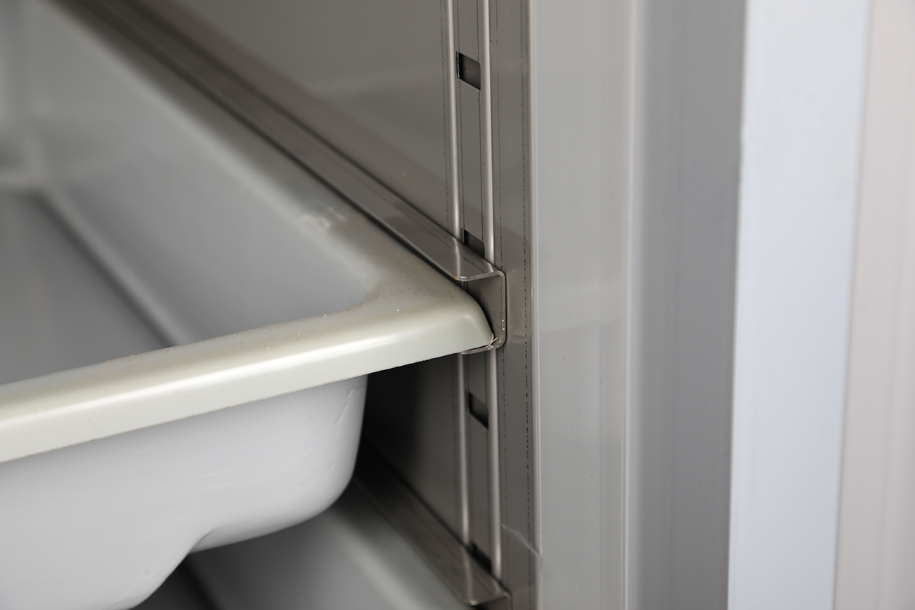 KBS Gastrotechnik Ready KU 707 K-TK Edelstahl Kühl-Gefrierkombination