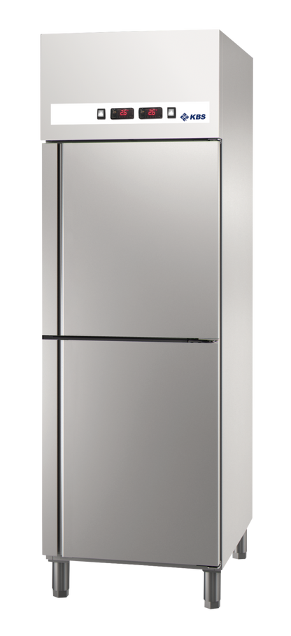 KBS Gastrotechnik Ready KU 707 K-TK Edelstahl Kühl-Gefrierkombination