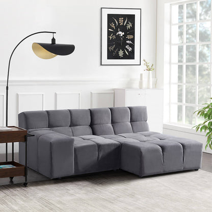 Home Deluxe Modulares Sofa ORLENA - Anthrazit 204 x 148 cm