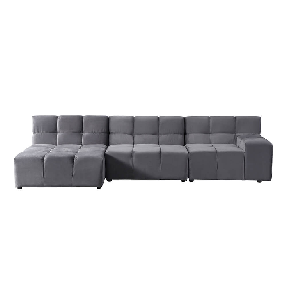 Home Deluxe Modulares Sofa ORLENA - Anthrazit 306 x 148 cm