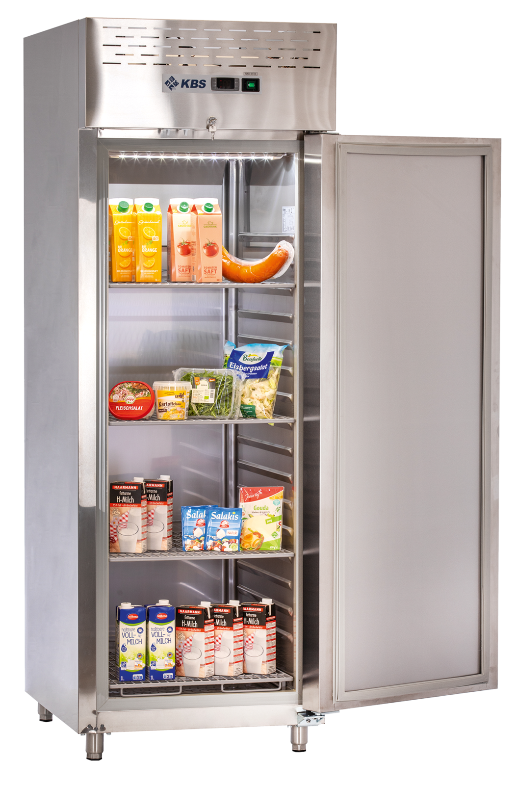 KBS Gastrotechnik Edelstahlkühlschrank KU 740