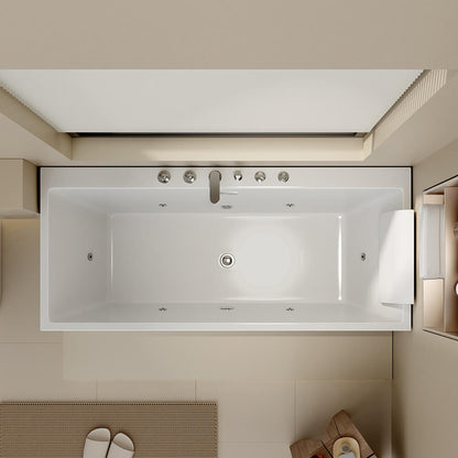 Home Deluxe Whirlpoolbadewanne AMBER - 170 x 58 x 80 cm